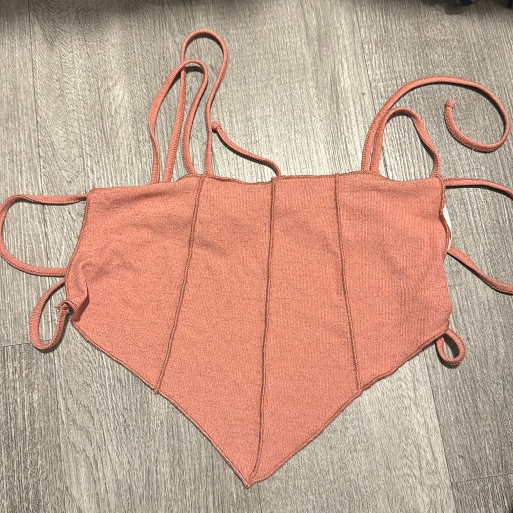 American Threads Handkerchief Top